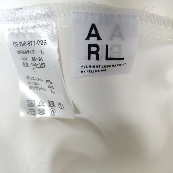 Japanese Brand "ARL By Felissimo" Band Collar Blouse - Size M - Picture 8 of 8